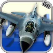 American Fighter Jet - 3d Free icon