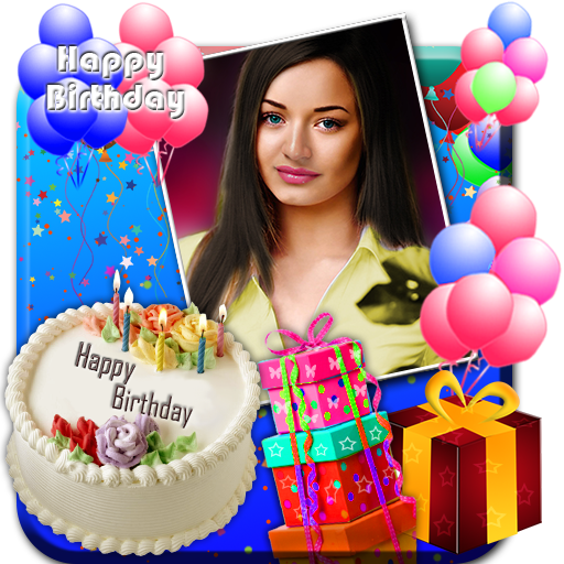 Birthday Photo Frame Maker App icon