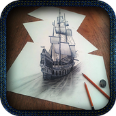 ikon Learn to Draw 3D Objects