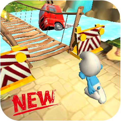 Free Smurf Run : Jungle Village Adventure icon