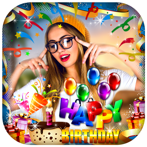 Birthday Cake Photo Frame icon