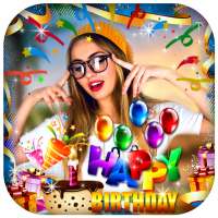 Birthday Cake Photo Frame