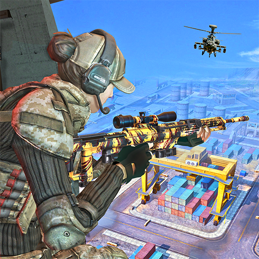 Helicopter Gunship Sniper 3d - Shooting Games 2021 icon