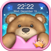 Cute Teddy Bear Live Wallpaper: Background Themes icon