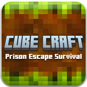 Cube Craft Prison Escape Survival icon