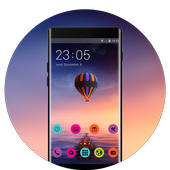 Theme for LG v30 hot air balloon icon