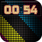 LED Digital Theme Clock icon