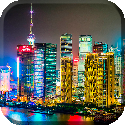Night City Live Wallpaper (backgrounds &amp; themes) icon