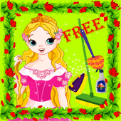 Princess Cleaning Game icon