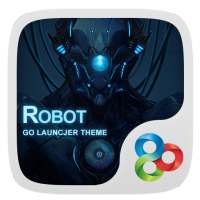 (FREE) Robot GOLauncher Theme