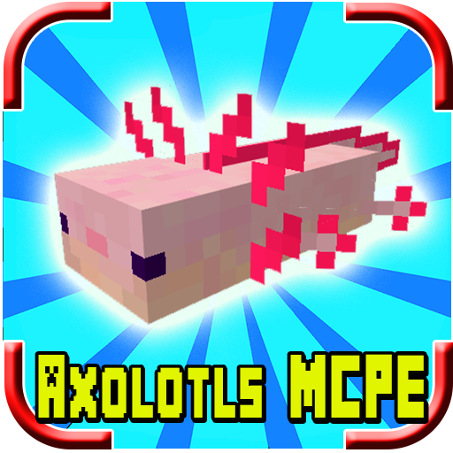 Axolotls Mod for Minecraft PE icon