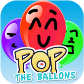 Pop the Ballons Colors Funny icon