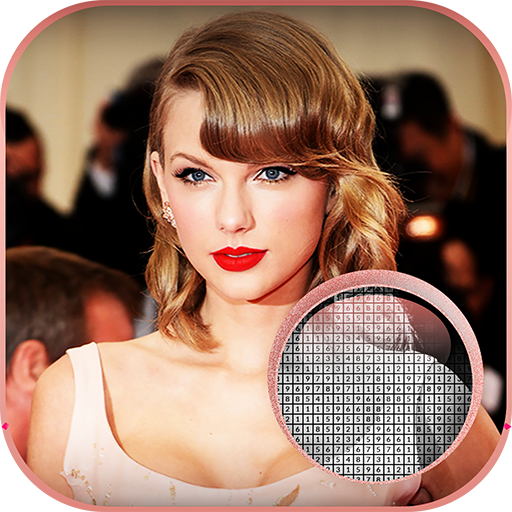 Celebrity Color By Number | Stars Coloring Pages icon