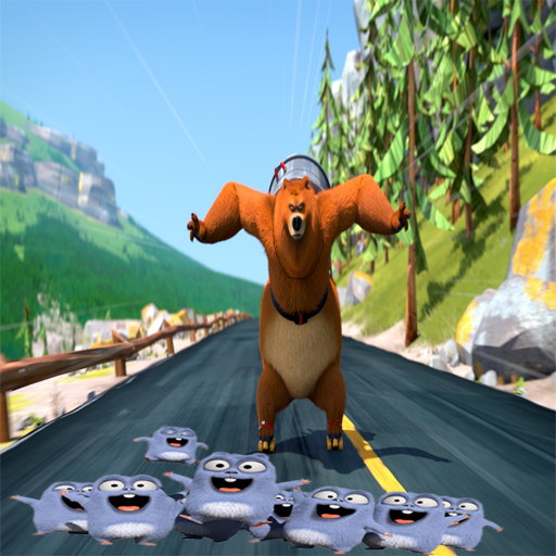 Anime backgrounds: grizzy and lemmings icon