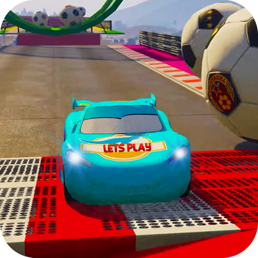 Superhero Car Race: Mega Ramp icon