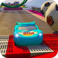 Superhero Car Race: Mega Ramp