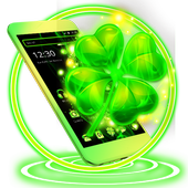 Green Black Clover Launcher Theme icon