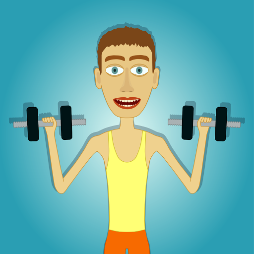 Muscle clicker: Gym game icon