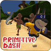 PRIMITIVE DASH Endless Runner 3D Game For Kids icon