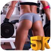 Sexy Sport Brunette Woman