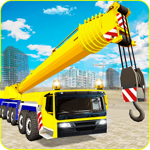 Heavy Excavator Crane Sim 2023 icon
