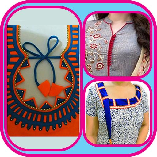 New Kurti Neck Dress Design أيقونة