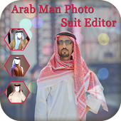 Arab Man Photo Suit Editor icon