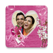 रोमांटिक प्रेम फोटो फ्रेम आइकन