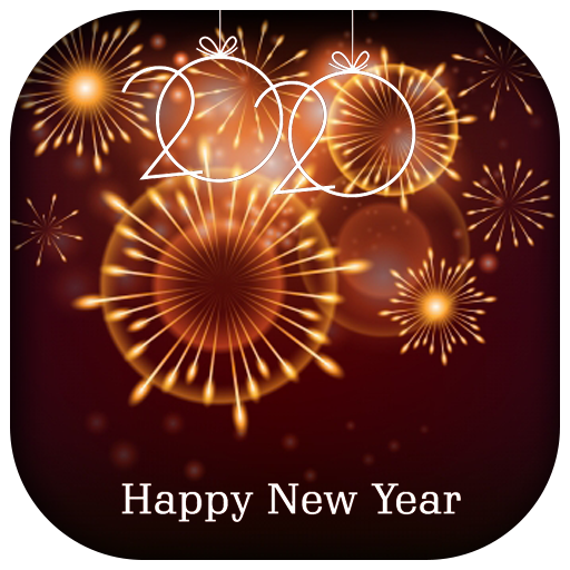 Happy New Year Photo Frame icon