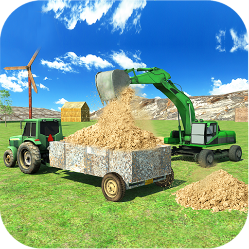 Tractor Farm &amp; Excavator Sim icon