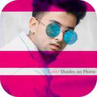 Lighting Color Photo Frame - Color Shades on Photo on 9Apps