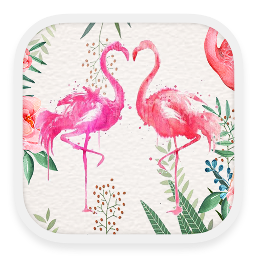 Flamingo - Emoji Keyboard, Free, Personalize icon
