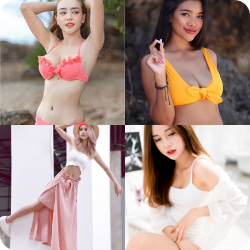 Asian Girls in Bikini Quiz icon