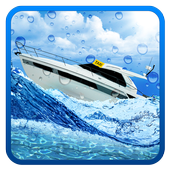 Boat Drive Crazy Water Taxi Driving Simulator Game icon