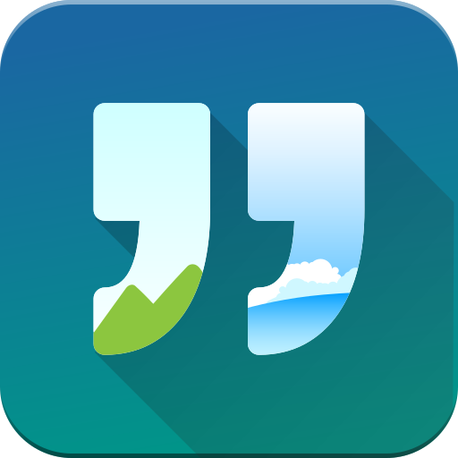 Quote It - Quote Maker &amp; Wallpaper Generator أيقونة