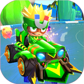 Toon Car Transformer - Draft Racing Track icon