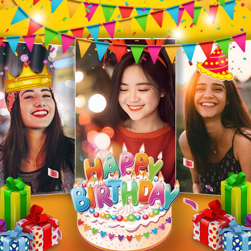 Birthday Video Maker (Made In India) icon