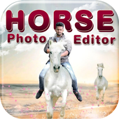 Horse Photo Editor أيقونة