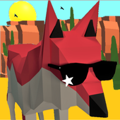 Hot Desert Valley Zig-Zag Runner Game 3D icon