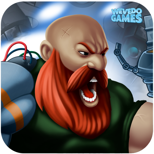 Guntoss – Side Scroller Cyborg Arm Games icon