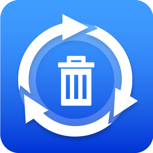 Data Recovery, Trash bin, deleted Video recovery icon