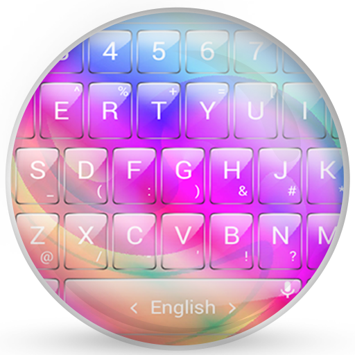 Keyboard Theme Glass M Spiral icon
