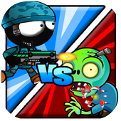 Stickman Wars vs Zombies icon