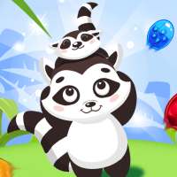 Bubble Shooter Raccoon Rescue