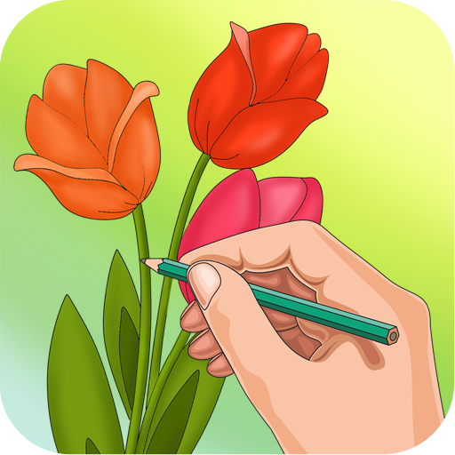 ikon How to draw flowers