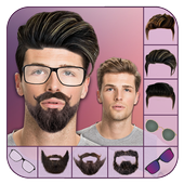 Man Face Editor: Hair Style, Beard, Mustache icon