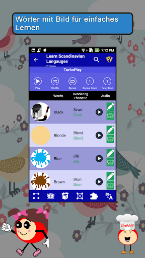 Skandinavischen Sprachen screenshot 2