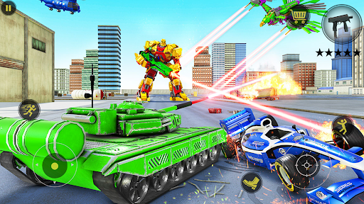 Multi Robot Transform: Miami City Gangster screenshot 3