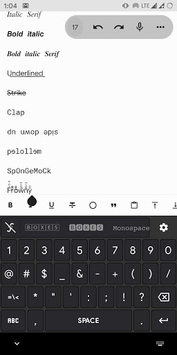 CoolFonts Keyboard  - Cool and stylish fonts screenshot 6