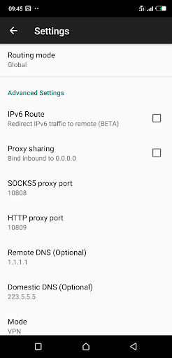 EliaNet-V2ray VPN Client App screenshot 3